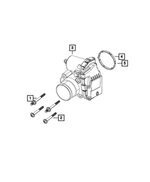 6509824AA - Fuel: 6 Lobe External Head Bolt, Mounting for Mopar Image