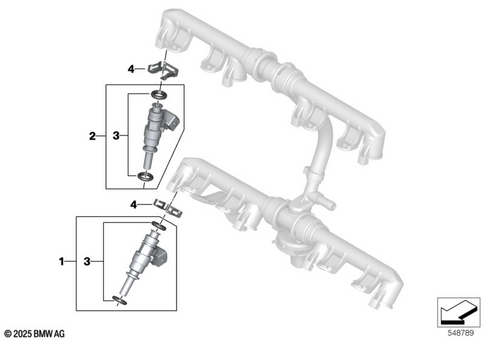 Injection Valves, Start Valves for 2025 BMW-Motorrad M 1000 RR #0