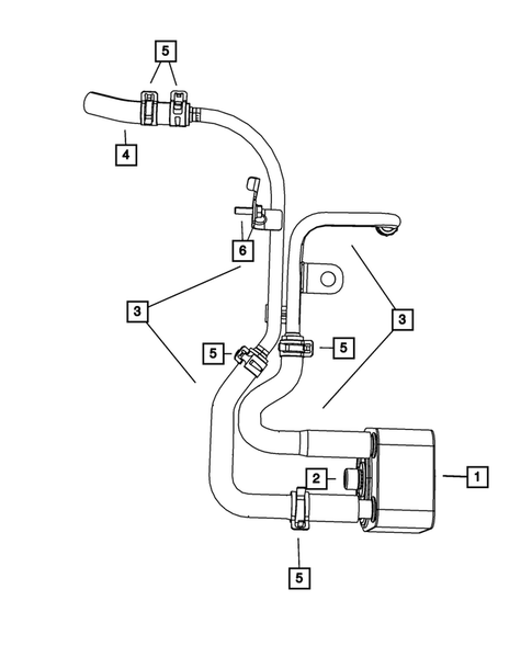 Engine Oil Cooler for 2009 Chrysler PT Cruiser #0