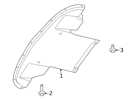 Splash Shields for 2005 Dodge Viper #0