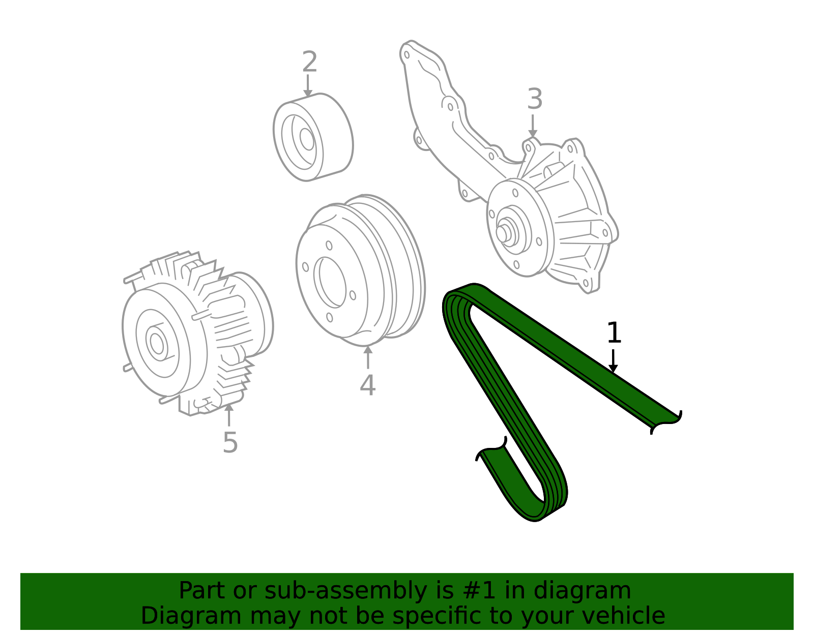 90916-02708 - Serpentine Belt 2005-2023 Toyota | Longo Toyota Parts