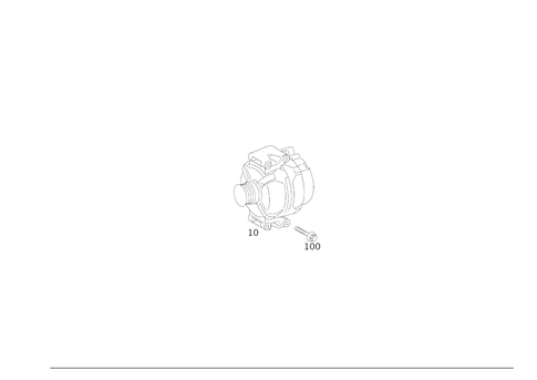Alternator for 2018 Mercedes-Benz AMG GT R #0
