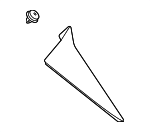 7608708010 - : Finish Molding for Toyota: Sienna Image