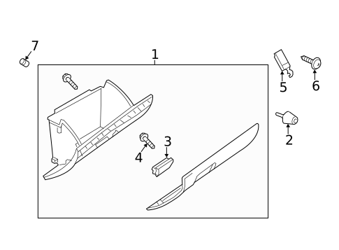 Glove Box for 2018 Mazda 6 #0