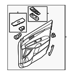 82301C6DL0C8B - Body: Door Trim Panel for Kia: Sorento Image
