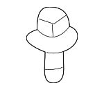 9011906018 - Body: Sunshade Bolt for Lexus: ES300, ES330 Image