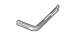 6424133030 - Body: Partition Panel for Lexus: ES300, ES330, ES350 Image