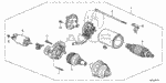 31202RKB004 - Engine: BOLT, SETTING for Acura Image