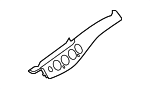 213680920464 - Body: Molding for Mercedes-Benz Image