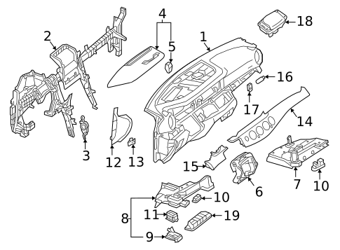 Instrument Panel for 2018 Mercedes-Benz E 63 AMG&reg; S #2
