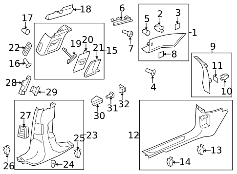 Console for 2016 Porsche Panamera #0