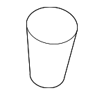 99755585700 - Body: Door Pillar Post Trim Grommet for Porsche Image