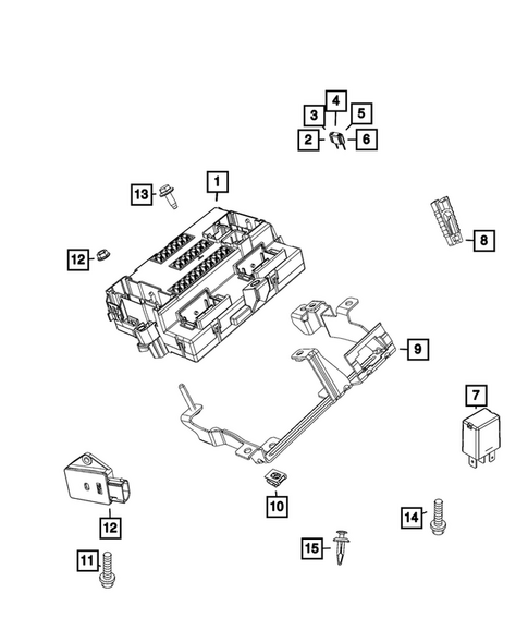 Keys, Modules and Engine Controllers for 2026 Ram ProMaster 1500 #0