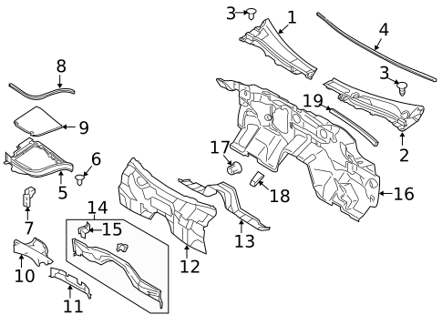 Cowl for 2013 Nissan 370Z #0