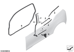 51767361017 - : Sealing Door, Left for BMW Image