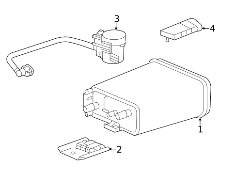 Emission Components for 2006 Isuzu i-350 #0
