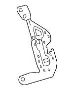 862120R050 - : 2013-2015 Toyota RAV4 - Radio Mount Bracket for Toyota: RAV4 Image