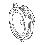 861600R140 - Body: Rear Dr Speaker for Toyota: Mirai, Prius, Prius Prime, RAV4 Image