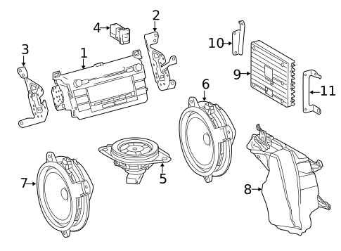 Sound System for 2014 Toyota RAV4 #0