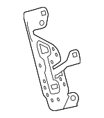 862110R050 - Body: Radio Mount Bracket for Toyota: RAV4 Image