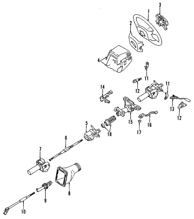 4520524040 - : Upper Column for Lexus Image