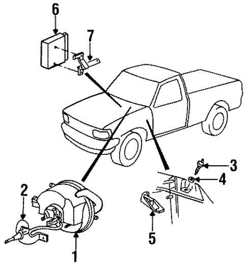 Cruise Control System for 1995 Mazda B3000 #0