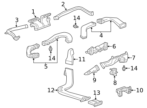 Sensors for 2016 Cadillac ATS #1