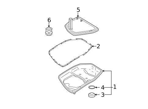 Transaxle Parts for 2004 Audi S4 #0