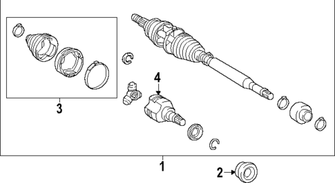 Drive Axles for 2025 Toyota Corolla Cross #0