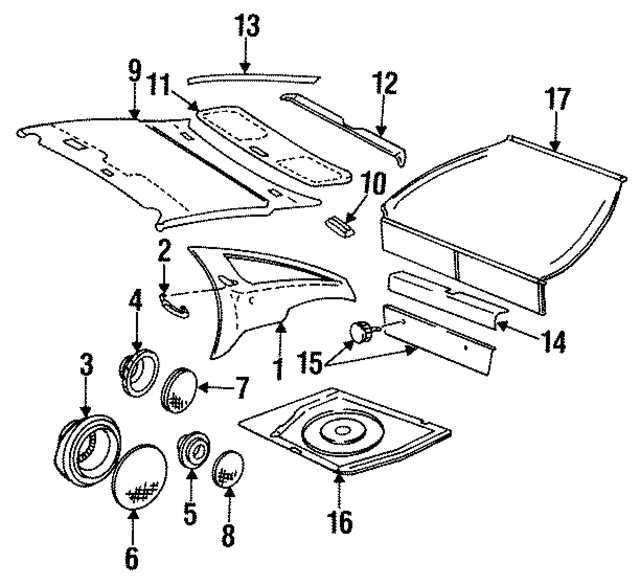 9285556910001C - Body: Grille for Porsche Image