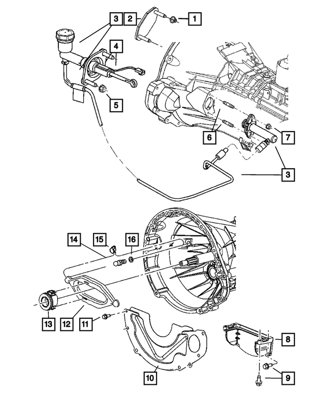 6022190 - Clutch: Washer, Mounting for Mopar Image image