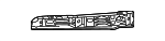 86790381 - Electrical: Headlamp Assembly Center Bracket for GM Image