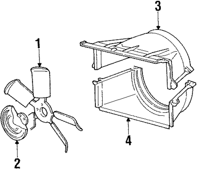 15612977 - Cooling System: Upper Shroud for GM Image