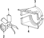 15612977 - Cooling System: Upper Shroud for Chevrolet: C1500, C2500, C3500, K1500 Pickup, K2500 Pickup, K3500 Pickup | GMC: C1500 Pickup, C2500 Pickup, C3500 Pickup, K1500 Pickup, K2500 Pickup, K3500 Pickup Image