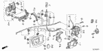 90103S7S003 - Body/Air Conditioning: SCREW, FLAT (6X18.5) for Honda Image