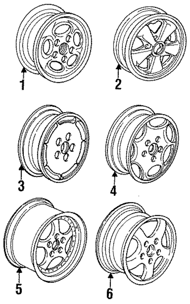 91136102346 - Suspension: Wheel for Porsche Image