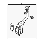 28910ET000 - Body: Washer Reservoir for Nissan: Sentra Image