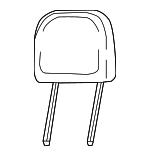7SG16U0XAA - Body: Headrest, Outer for Mopar Image