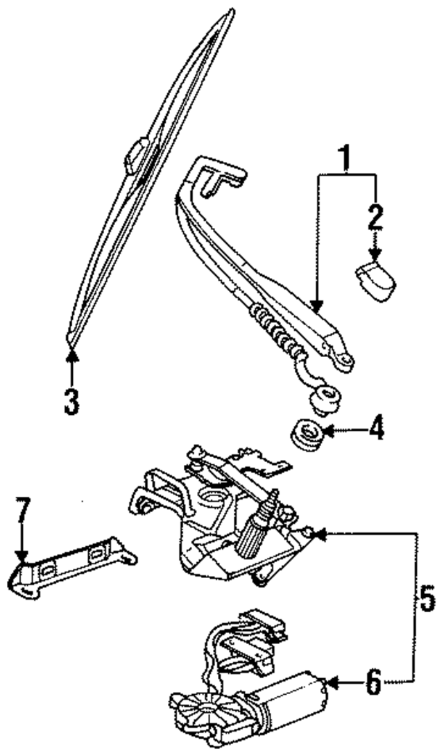 96462808500 - Electrical: Rear Transmission for Porsche Image
