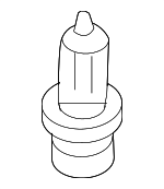 91513SJK003 - Body: Spoiler Clip for Honda: Accord, Accord Crosstour, Civic, CR-V, Crosstour, Element, Fit, Insight, Odyssey, Pilot, Ridgeline Image