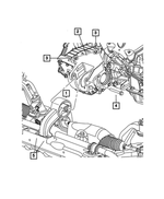 6102233AA - 2.4L Gas; Engine: Hex Head Bolt And Coned Washer, Mounting for Mopar Image