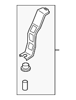N3H614780A - Cooling System: Lower Bracket for Mazda: RX-8 Image