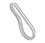 MR984778 - Engine: Belt for Mitsubishi: Eclipse, Expo, Expo LRV, Galant, Lancer, Mighty Max, Montero Sport, Outlander Image