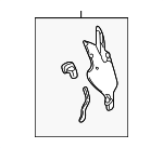 MD330008 - Engine: Front Cover for Mitsubishi Image