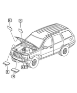 55056347AA - Labels: Air Conditioning System Label for Mopar Image