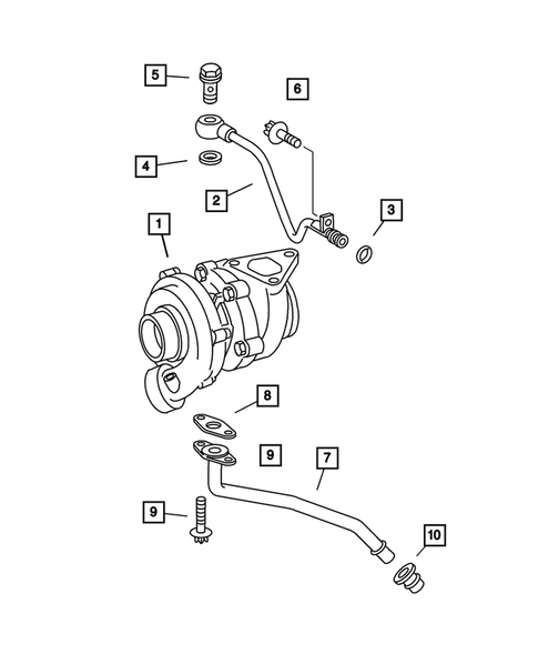 Engine Oiling for 2005 Dodge Sprinter 2500 #3