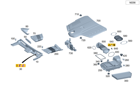 Air Intake for 2025 Mercedes-Benz S 580e #0