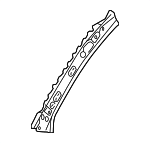 61135WB002 - Body: Inner Windshield Pillar for Toyota: Yaris Image