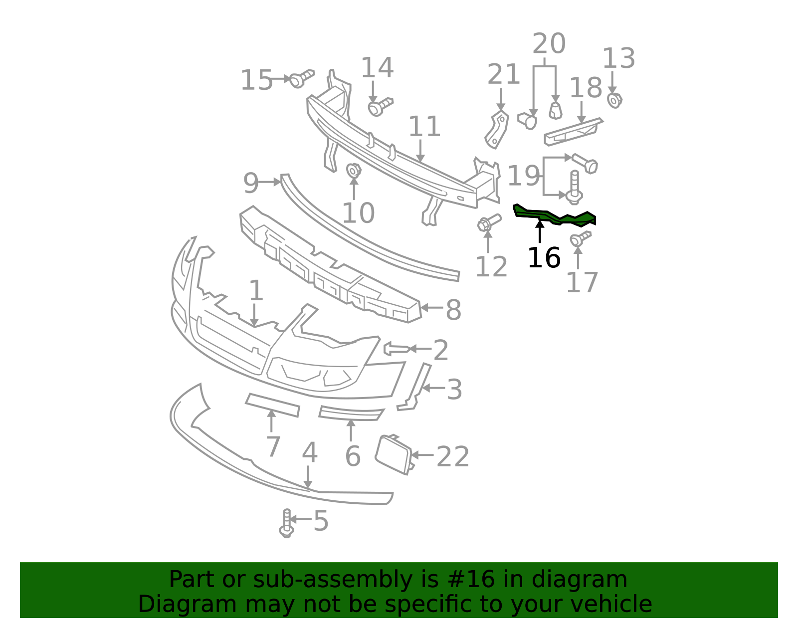 Set Of 2 Front Bumper Brackets For Volkswagen Passat 2006-2010 | Left & Right | Evan-Fischer