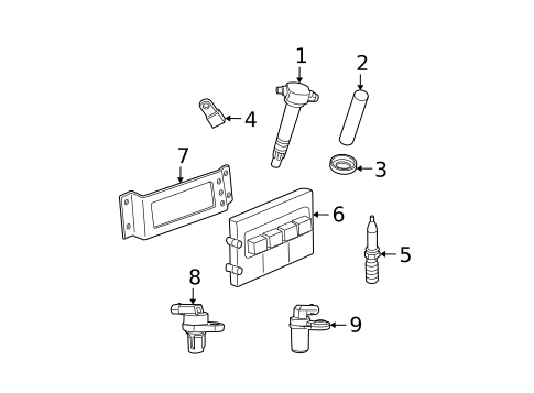 Powertrain Control for 2010 Dodge Grand Caravan #0
